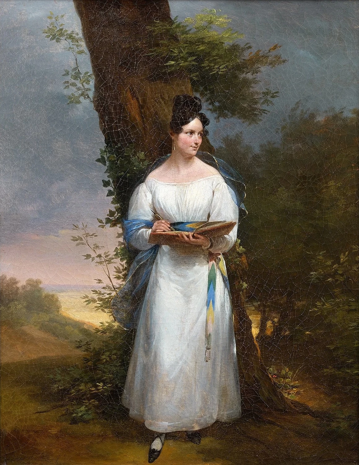 Giovane donna con taccuino - Museo Nazionale, Stocolma